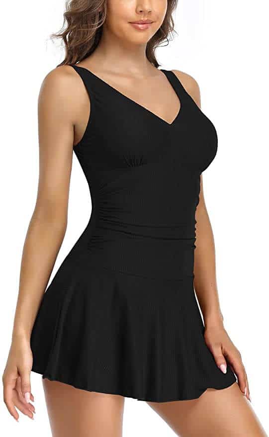 Best Swim Dresses for Inverted Triangle Body