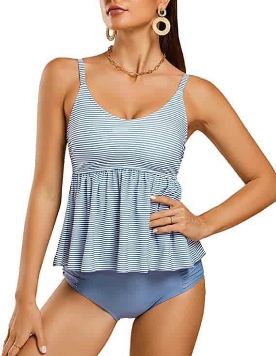 Best Tankini Swimsuits for Inverted Triangle Body