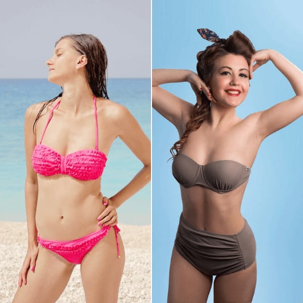 difference between bikini bra and lingerie