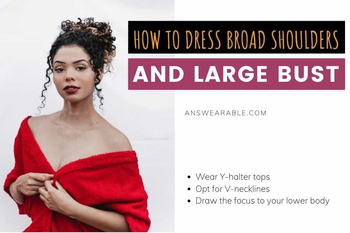 best dress styles for broad shoulders