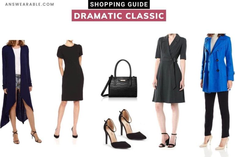 Dramatic Classic Shopping Guide: Head to Toe