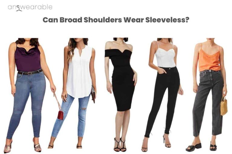 Can Broad Shoulders Wear Sleeveless?