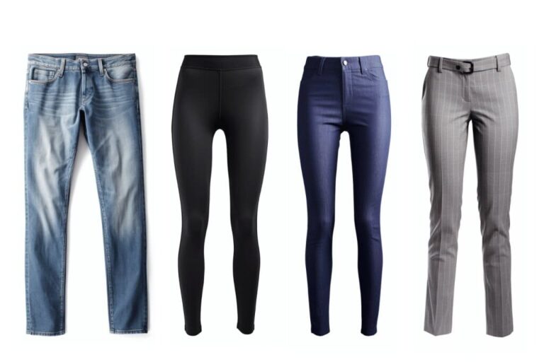 Treggings, Jeggings, Leggings, Jeans Differences: Fit, Fabric, Function